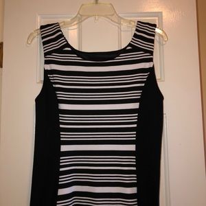 Black & White Illusion Dress
